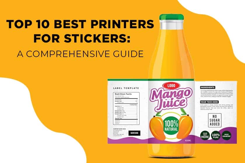 Photo for Top 10 Best Printers for Stickers: A Comprehensive Guide