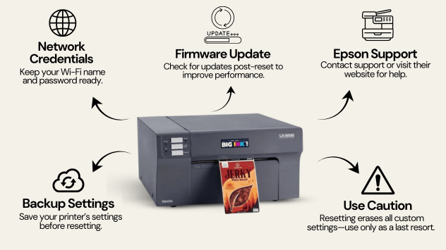 Additional Tips and Considerations to Reset Epson Printer