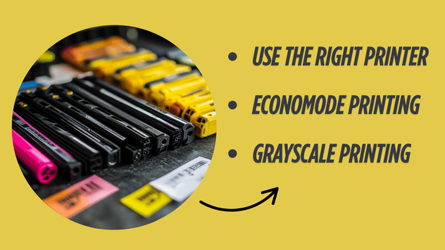 Additional Tips for Saving Printer Ink Toner