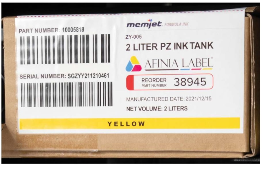 Photo for Afinia X350 2 Liter Ink – Y Yellow SKU: 38945
