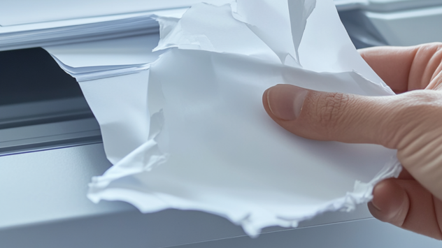 Avoid Using Wrinkled or Damaged Printer Paper