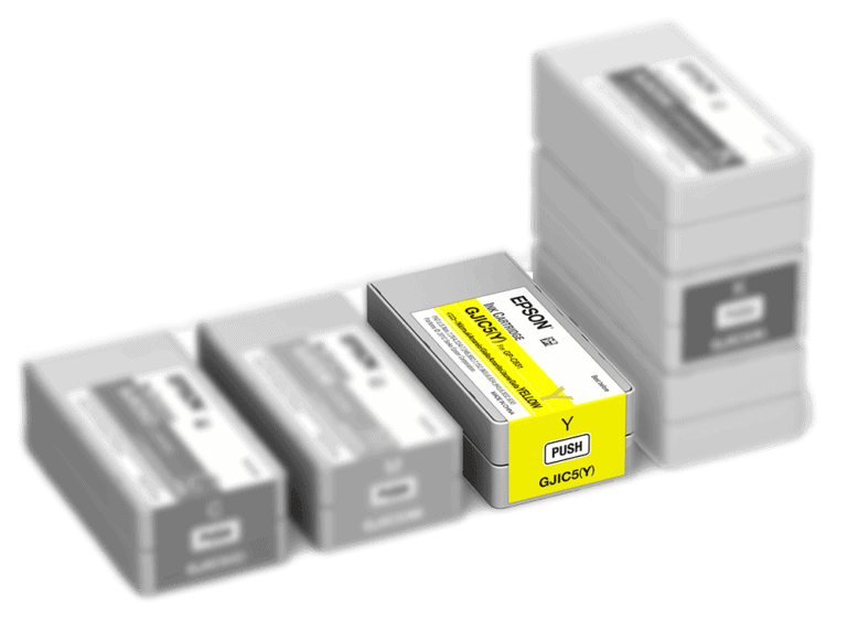 Epson ColorWorks C831 Yellow Ink Cartridge GJIC5(Y) for Epson C831