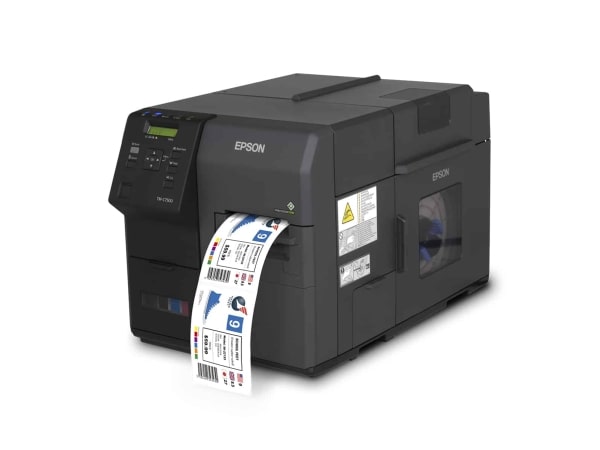 Left Angle of Epson Color Label Printer C7500