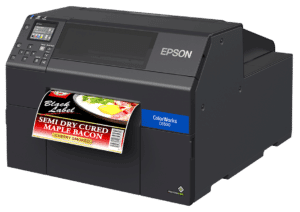 Epson ColorWorks CW-C6500A Gloss Color Inkjet Label Printer with Auto Cutter SKU: C31CH77A9991 ColorWorks CW 6500A Product 01 v1 sm