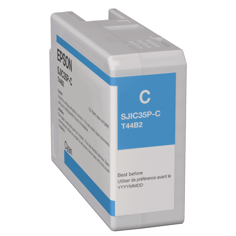 EPSON ColorWorks c6000 / c6500 Cyan Ink SJIC35P