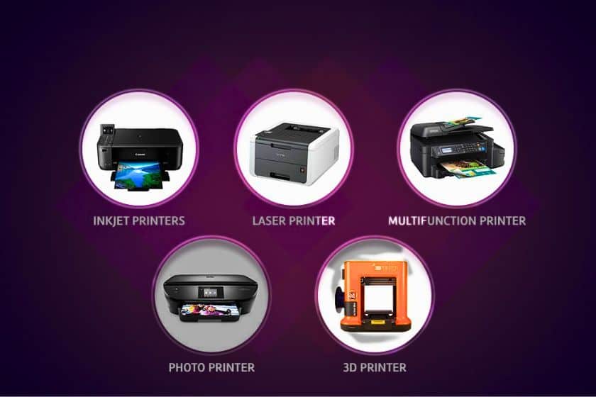 How To Determine Your Printer Types