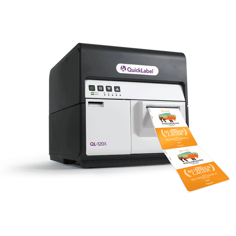 Quick Label QL-120X Inkjet Color Label Printer with 2 Year Warranty