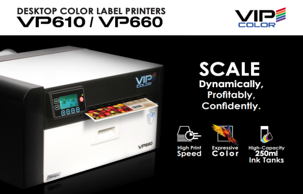 VIPColor VP660 Color Label Printer - Image 2