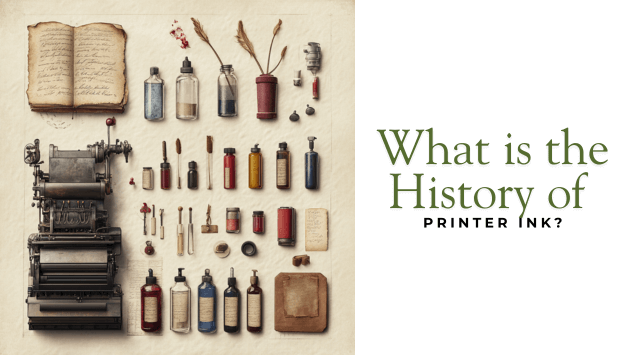 What is the History of Printer Ink