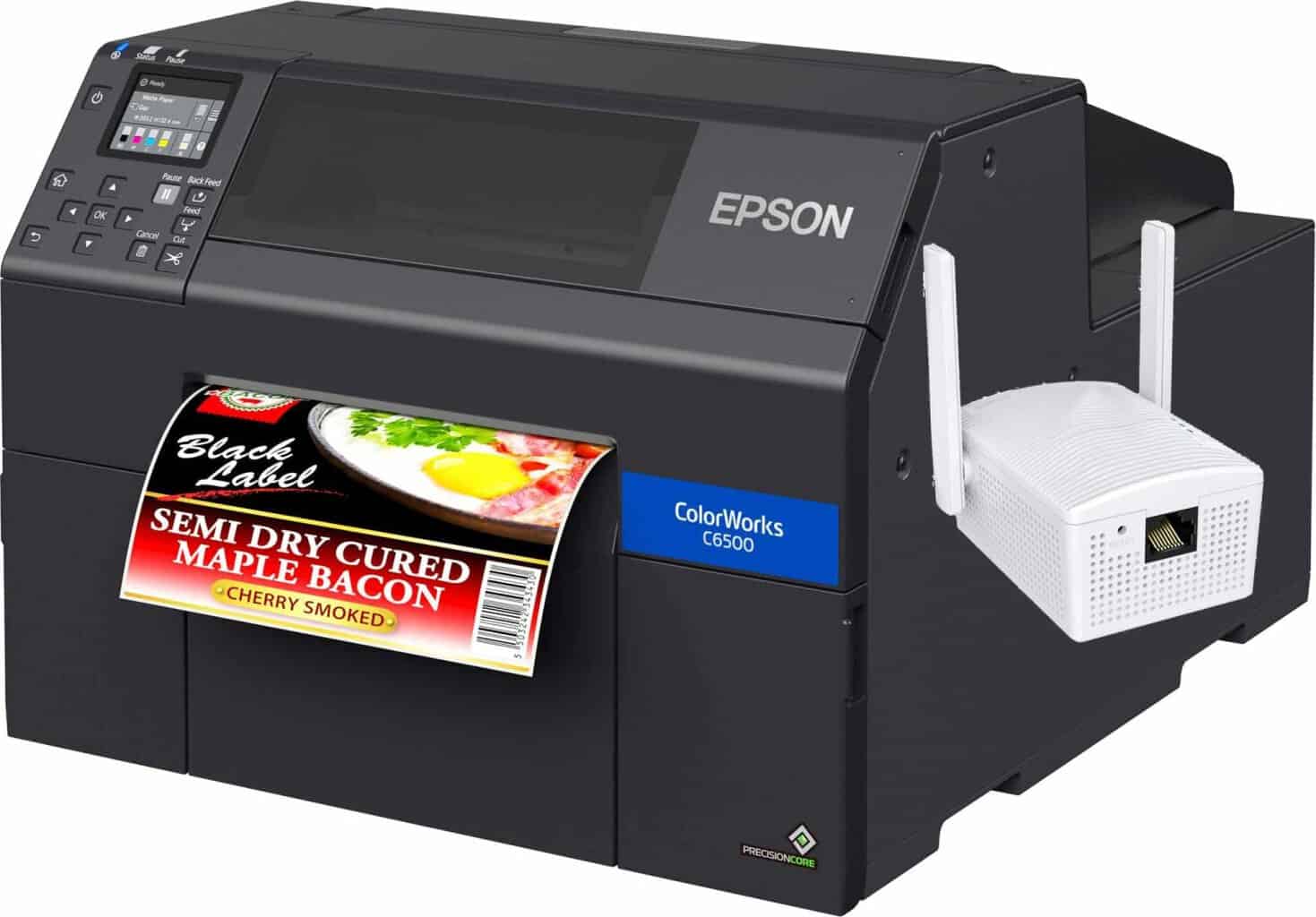 Epson ColorWorks Wireless Label Printers c6500a wirless scaled 1