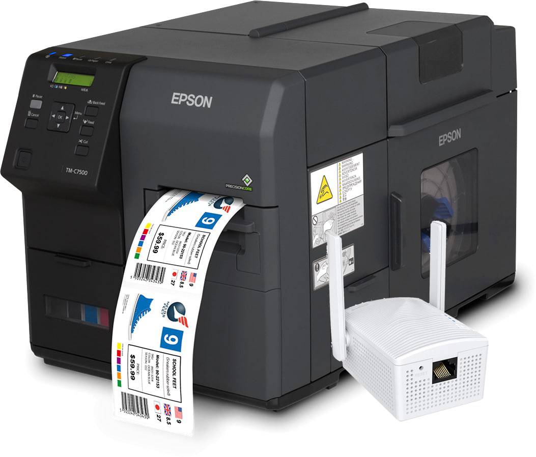 Epson ColorWorks Wireless Label Printers c7500 wireless 1