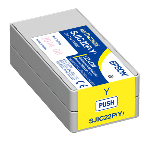 Cyan Pigment Ink Cartridge SJIC26P-C (300ml) For The Epson C7500 Printer - View #6