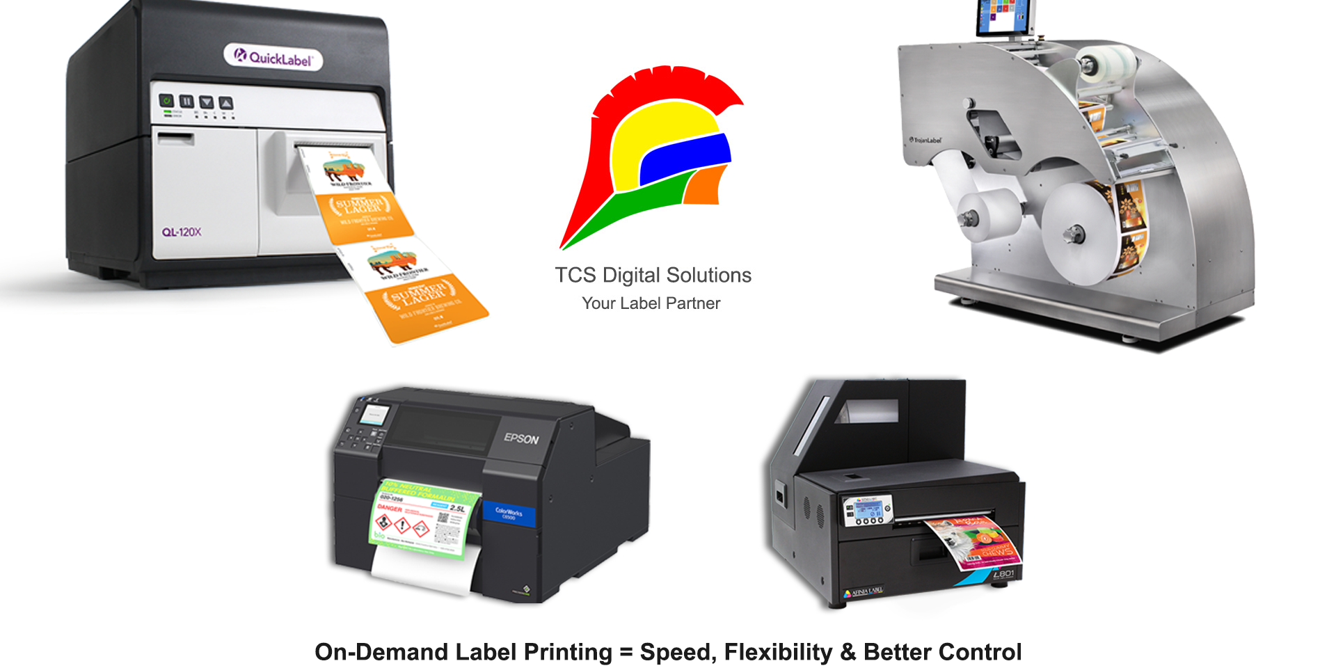 on-demand label printing TCS Digital Solutions